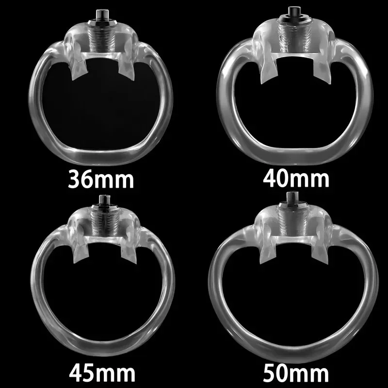 Penis Chastity Cage Chastity Lock Sex Toy HT-V5 Detachable Male Chastity Cage Natural Resin Lightweight & Breathable Design Secure Comfort Adult Toy Men 18+