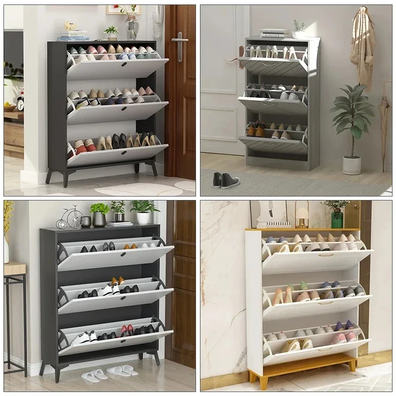 Cabinet Brackets 1Pair Stainless Steel Collapsible Self Fitting Accessories Furniture Hardware Iron Shoes Rack Cabinet Shoe Rack