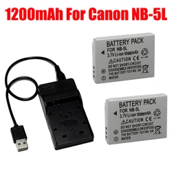 Upgrade 1200mAh nb-5l NB 5L NB5L Camera Battery For Canon S110 SX200 SX210 SX220 SX230 IS HS IXUS 850 870 800 860 990