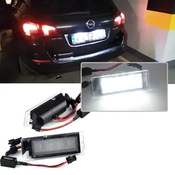 Dual LED License Plate Light Set - High - Performance Illumination Solution (2PCS LED White)
