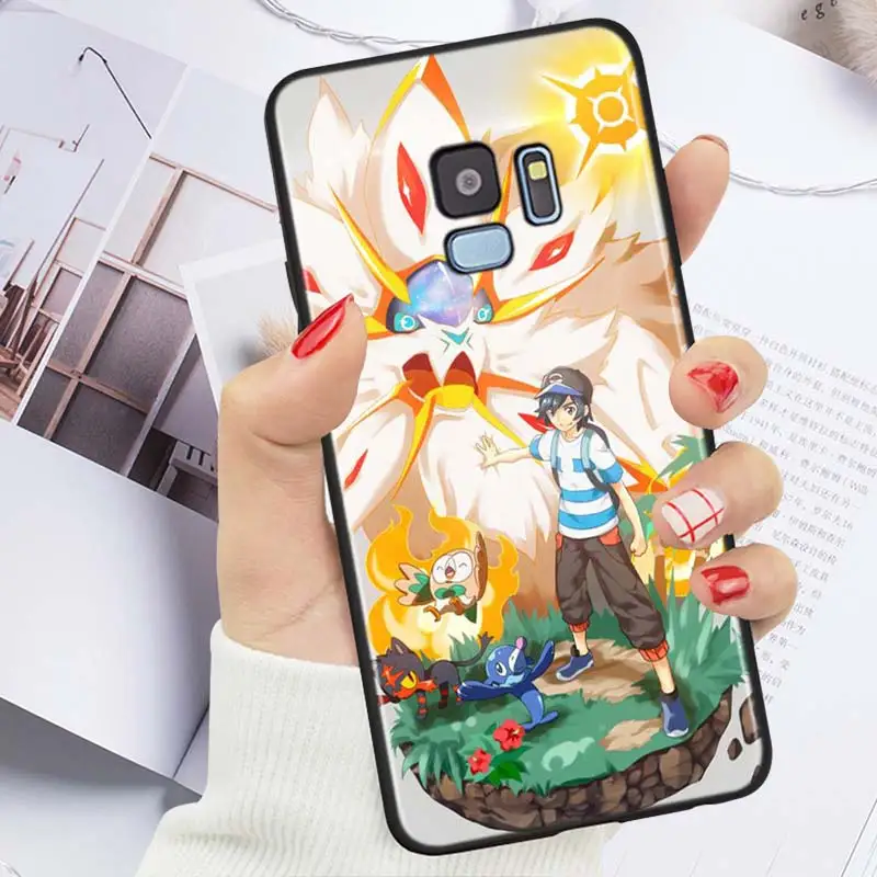 kawaii phone case samsung Hot Anime Pokemon Silicone Case For Galaxy Note 20 10 9 8 Plus Ultra Lite A9 A8 A7 A6 Plus A5 A3 2018 2017 Phone Case kawaii samsung cases Cases For Samsung