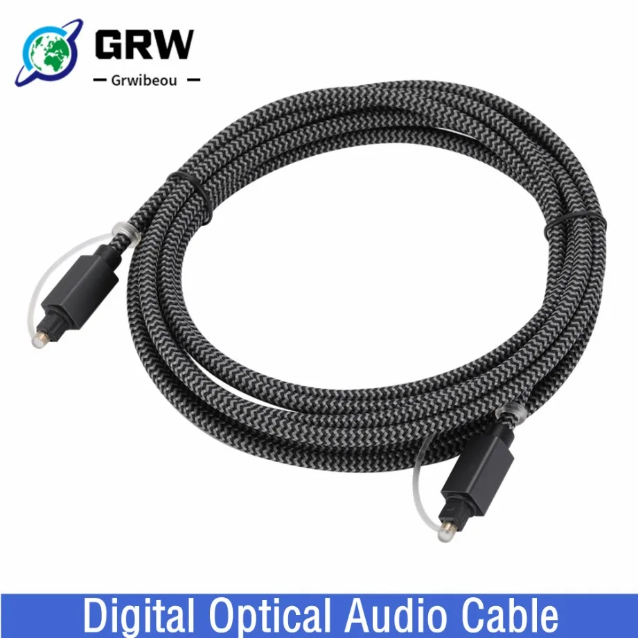 

1.8M 3M Digital Optical Audio Cable Toslink SPDIF Coaxial Cable for Amplifiers Blu-Ray Xbox 360 PS4 Soundbar Fiber Cable