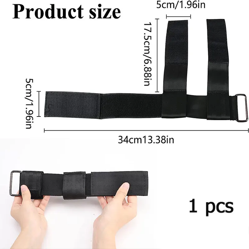 Ankle Straps Tib Bar Leg Extension Trainer Squat Wedge Shin Splint Relief Gym Accessories