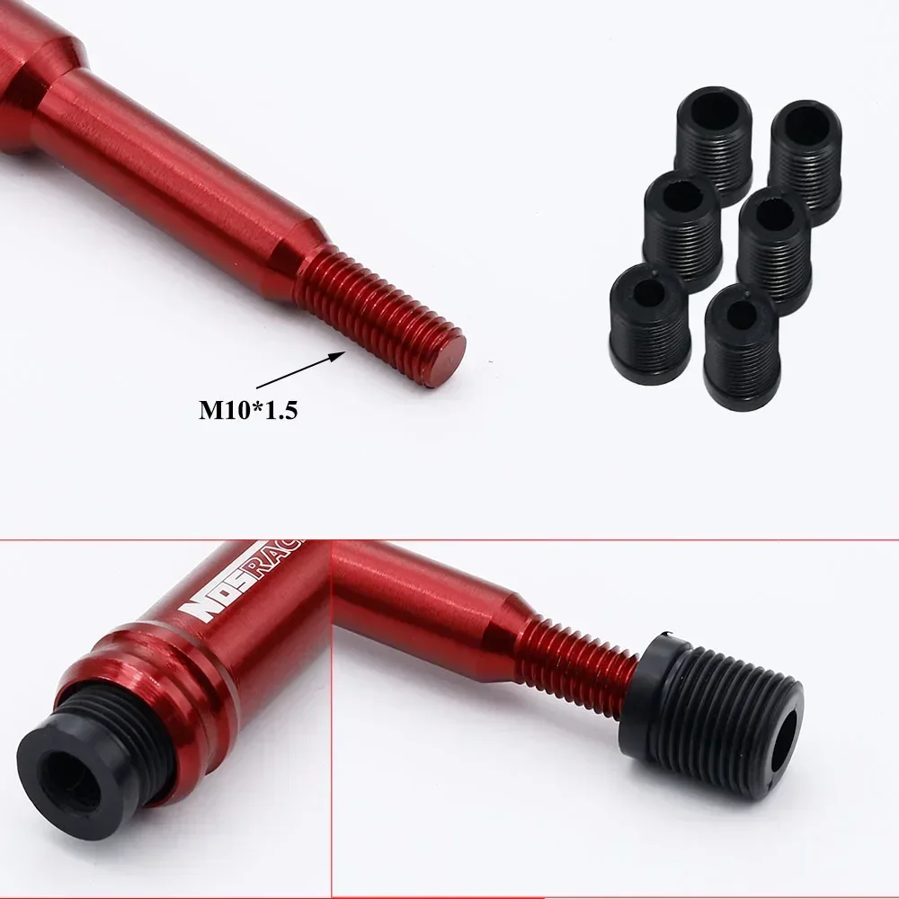 Rallonge Pommeau Levier Vitesse 3 Pouces M12x1.25 Alliage Aluminium - Améliorez Vos Changements De Vitesses