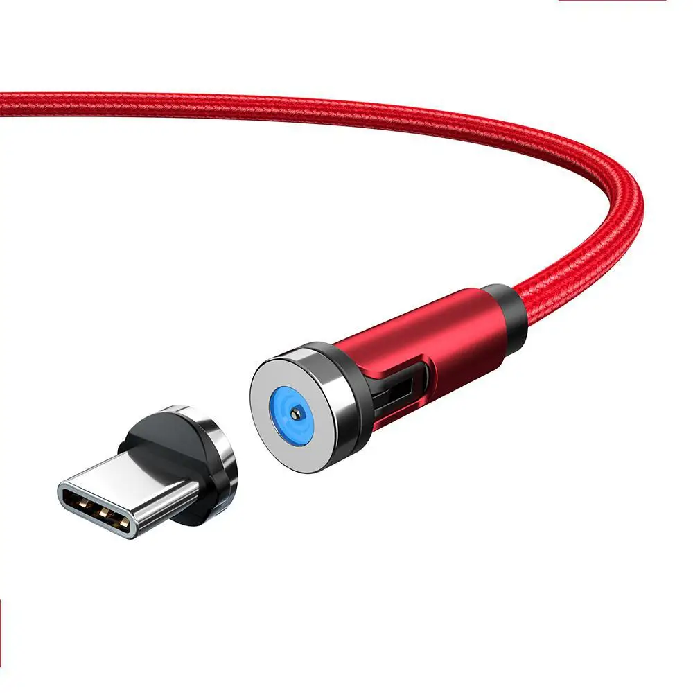 Magnetic 540-Degree Rotating Charging Cable