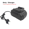 21v Rechargeable Battery,for 18v Makita Lithium Ion Battery interface,2Ah 4Ah 6Ah For Makita Electric Power Tool with EU Charger 5