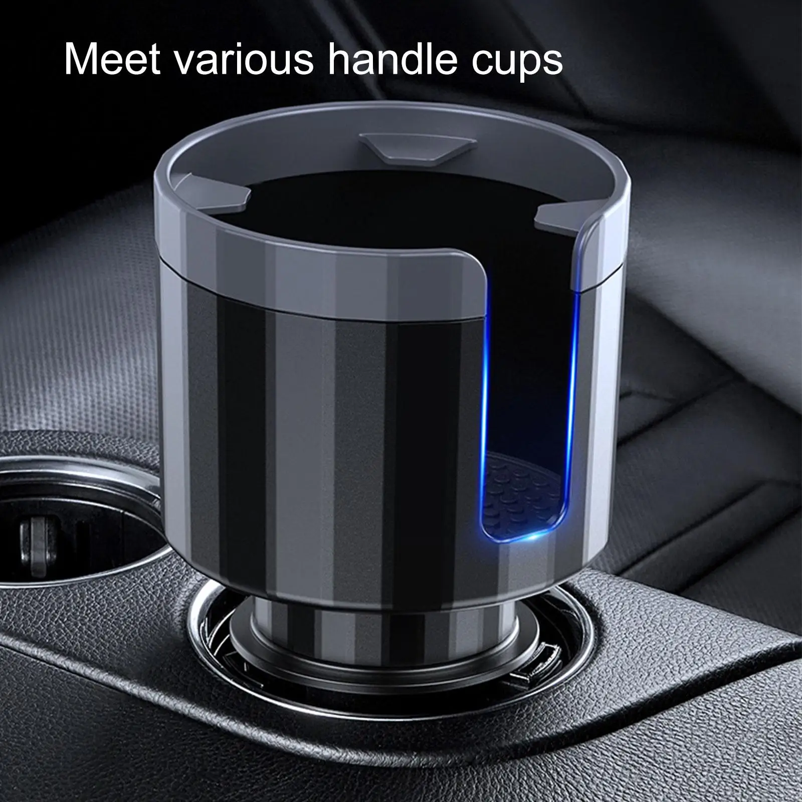 1PC Verlängern Auto Tasse Halter Expander Stabile Vergrößert Trinken Halter  Für Die Meisten Extra Große Tasse Flasche Einstellbare Basis Auto zubehör