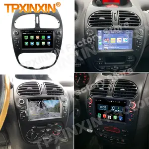 Special head unit for Peugeot 206 with GPS ANDROID TR2817