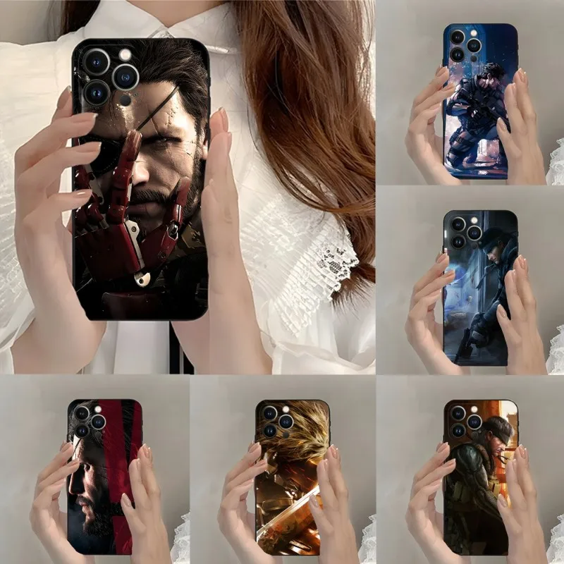 Gioco Metal Gear Solid Phone Case Per Iphone 12Promax 11 13 14 Pro Xs Max Mini Xr X 7 8 6 6S Plus Fundas Coque