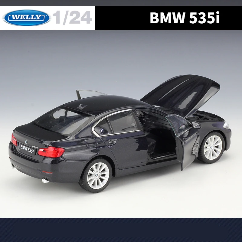 Welly 1:24 BMW 5 Series 535i Alloy Car Model Diecasts & Toy Metal