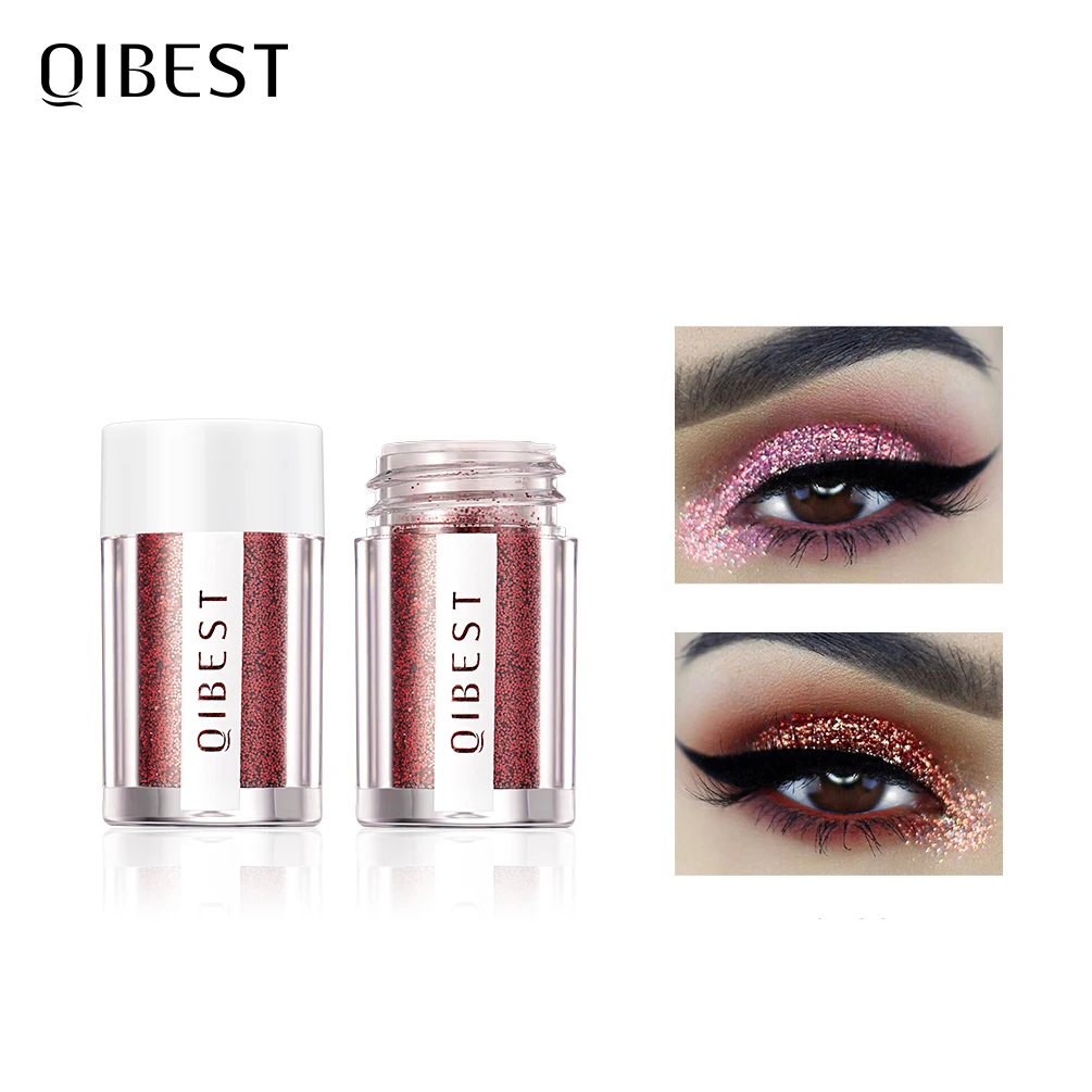 

Блестящие тени для век, мерцающий пигмент, сияющий Блестящий макияж для глаз, пудра с блестками, тени для век, косметика