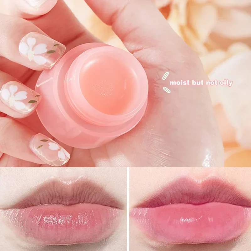 3g South Korea Lip Sleep Mask Night Sleep Maintenance Moisturizing Lips Gloss Bleach Cream Nourishing Lips Care Cherry Lip Balm 3