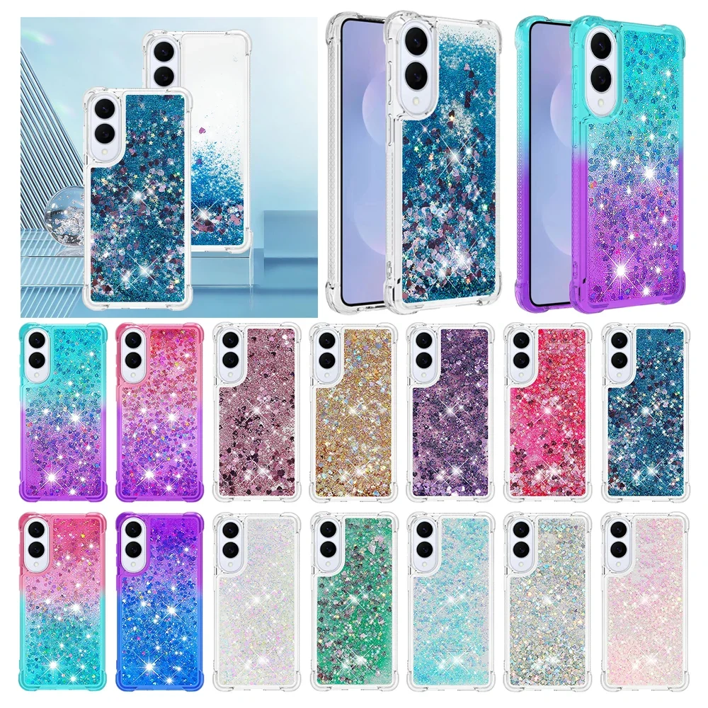 Dynamic Liquid Iridescent Flow Sand Phone Shell Case