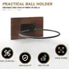 Basketball Wall Mount Ball Wall Holder Wood Metal Ball Display Stand Wall Rack Storage Rack Ball Organizer Soccer Wall Mount 5