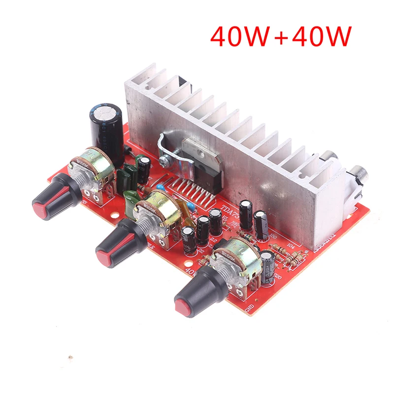 

TDA7377 Digital Audio Amplifier Board 40Wx2 Dual Channel Stereo Amplifier