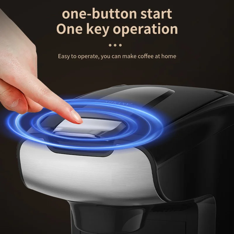 One Key Operation Universal Multiple Commercial Capsule Coffee Machine 4