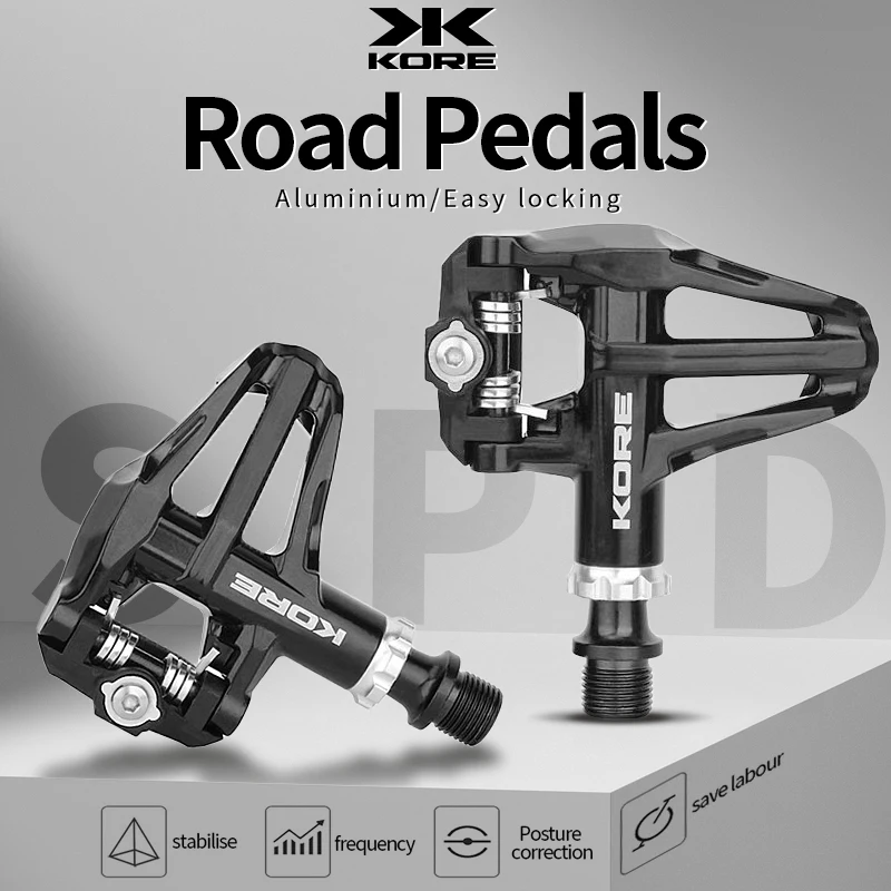 KORE C41 Road Locking Pedals Lightweight Aluminum Enclosed