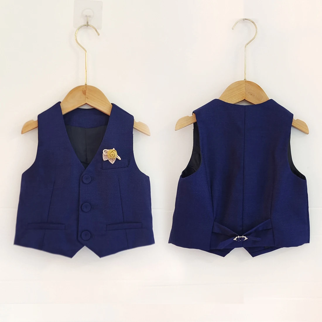 IMEKIS Baby jongens gentleman pak formeel verjaardag bruiloft doop smoking outfits lange mouwen button down hemd broek vest en vlinderdas, 4-delige set, donkergroen, 12-18 Maanden