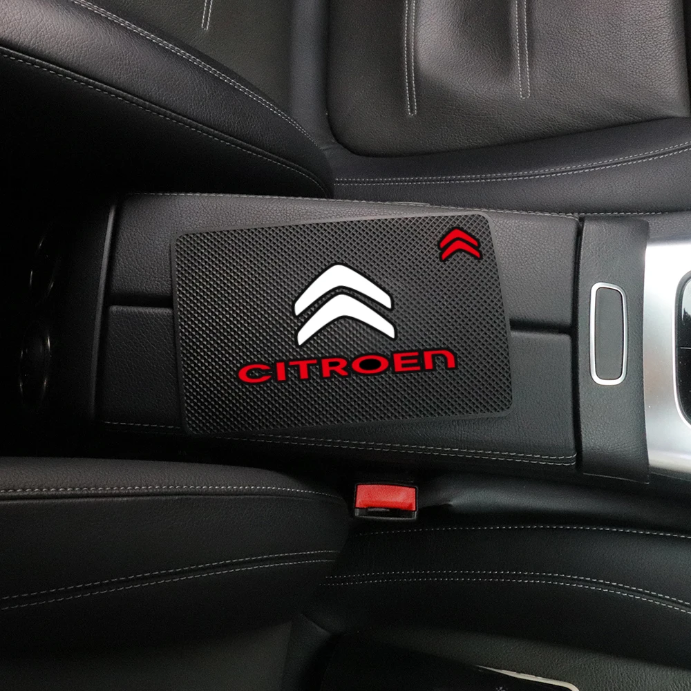 Silicone Car Non Slip Dash Mat Phone Holder Mat Anti-skid Silicone for Citroen C4 Picasso Xsara C5 Aircross Cactus C1 C2 C3