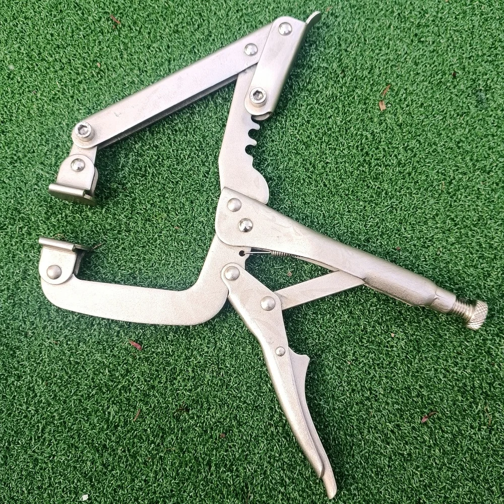 10 Inch C Clamp 4 Point Locking Pliers Adjustable Width Holding from 2\