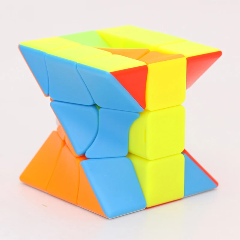 ZCUBE Magic Speed Cube cubi Puzzle intrecciati colorati cubo educativo giocattolo di intelligenza di sviluppo professionale per bambini