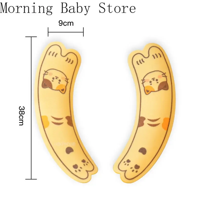 1 Pair Cute Cartoon Cat Rabbit Toilet Sticker Toilet Mat Soft Universal Closestool Mat Pad Washable Bathroom Accessories toilet mat