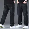 10XL Men's Classic Jeans Man Pants Oversize Plus Size FASHION JEAN Wide Leg Trousers Baggy Clothes Clothing Cargo Male Mens Slim 4