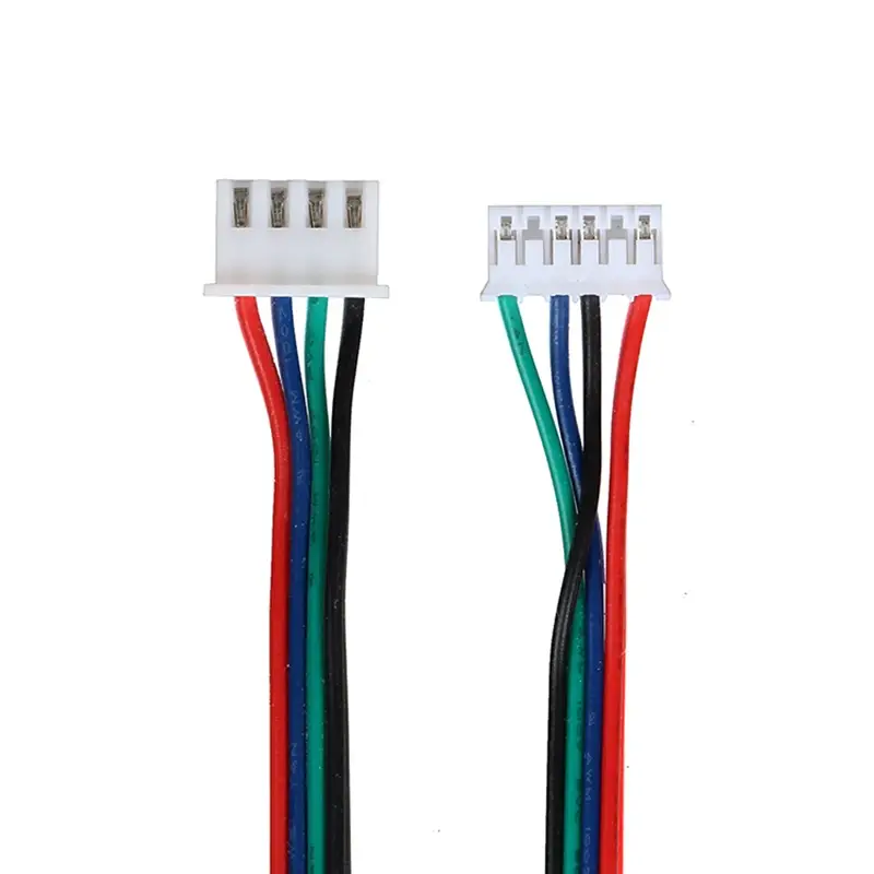 nema 17 stepper motor cable 4pin to 6pin wiring assembly extension cord 42 motor wire XH2.54 connector 100cm image 5