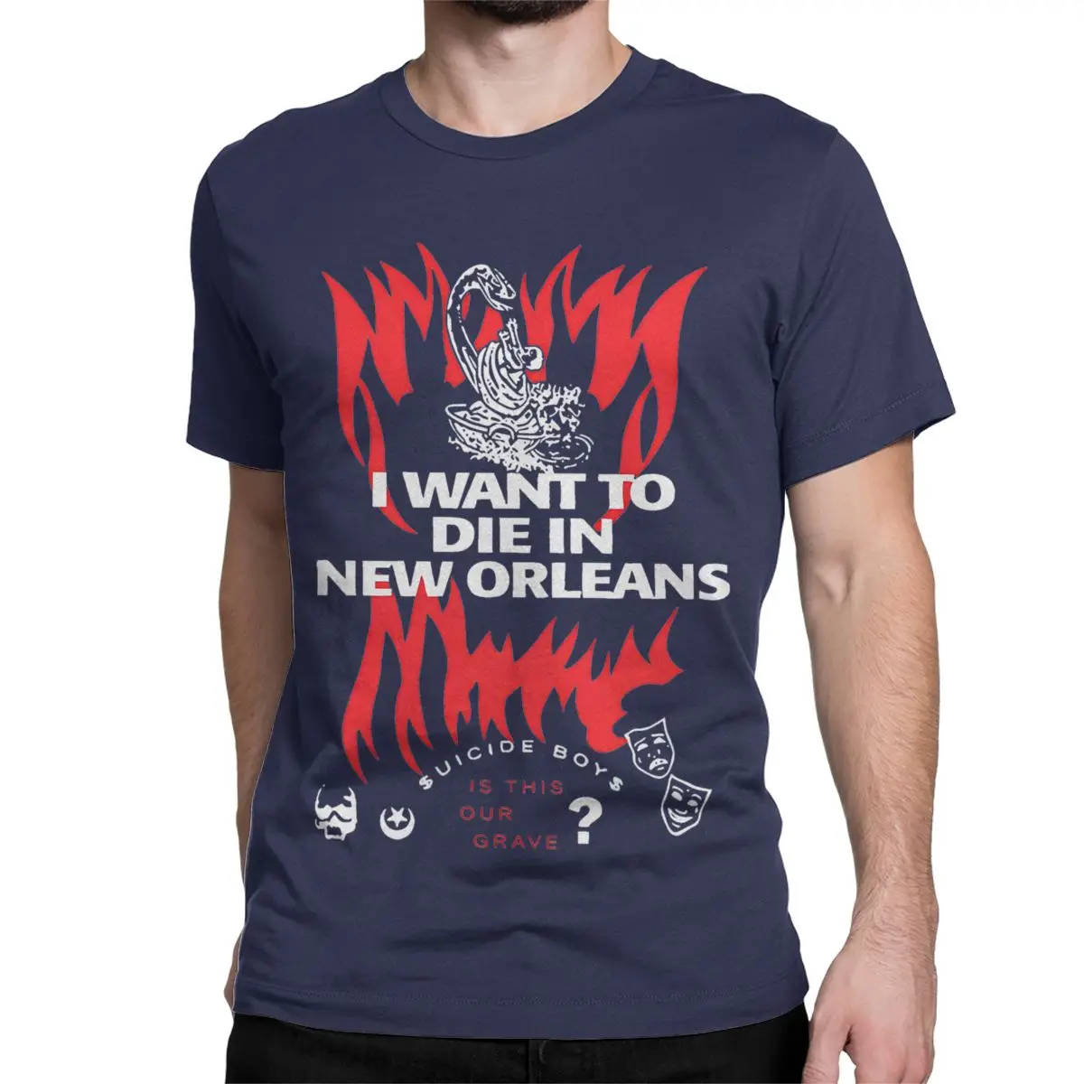 thumbnail image 1 of Camiseta de Suicideboys Vintage Tour para hombre y mujer, de algodón puro, de manga corta y cuello redondo, para verano, 1 of 7