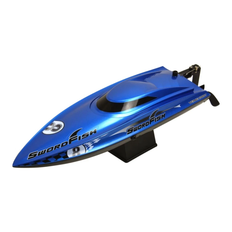 RC Boat Swordfish Remote Control Finished Speedboat with Brush Motor 17  Inches Sailing DIY Ship Model