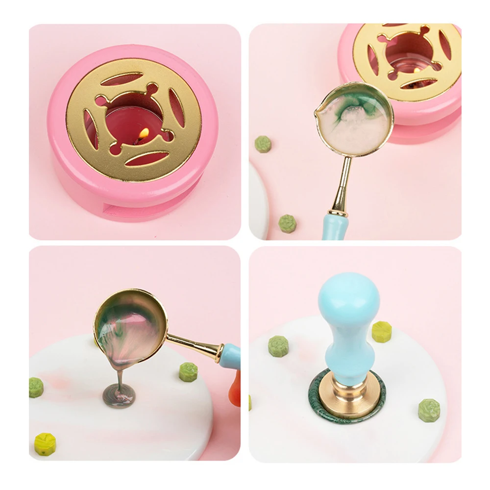 1pc Retro Vintage Wax Seal Stamp Flower Sealing Wax Stamp Head For Wedding Invitation Gift Packaging Cards Scrapbooking Stamps