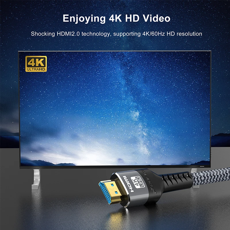 Câble Hdmi 120 4k @ 2.1hz, 8k @ 60hz, 48gbps, Adaptateur Pour Rtx 3080,  Câble Vidéo Earc Hdr, Pc Portable, Tv Box Ps5 - Audio & Vidéo Câbles -  AliExpress