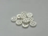 Free shipping 4 holes shell button 2mm thickness  mother of pearl button for garment button cheap price white  can dyeing 2