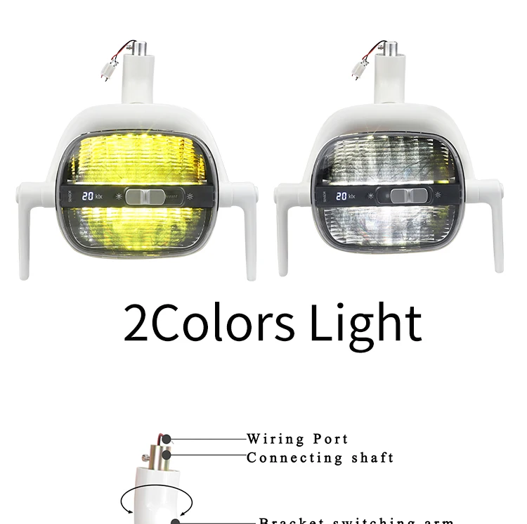 Lampada operatoria a induzione a LED per unità odontoiatrica, apparecchiature per laboratorio odontotecnico, prodotti Cical_voghion.com