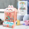 Mini Claw Machine with Lights Electronic Small Toys for Party Adults Boys 6