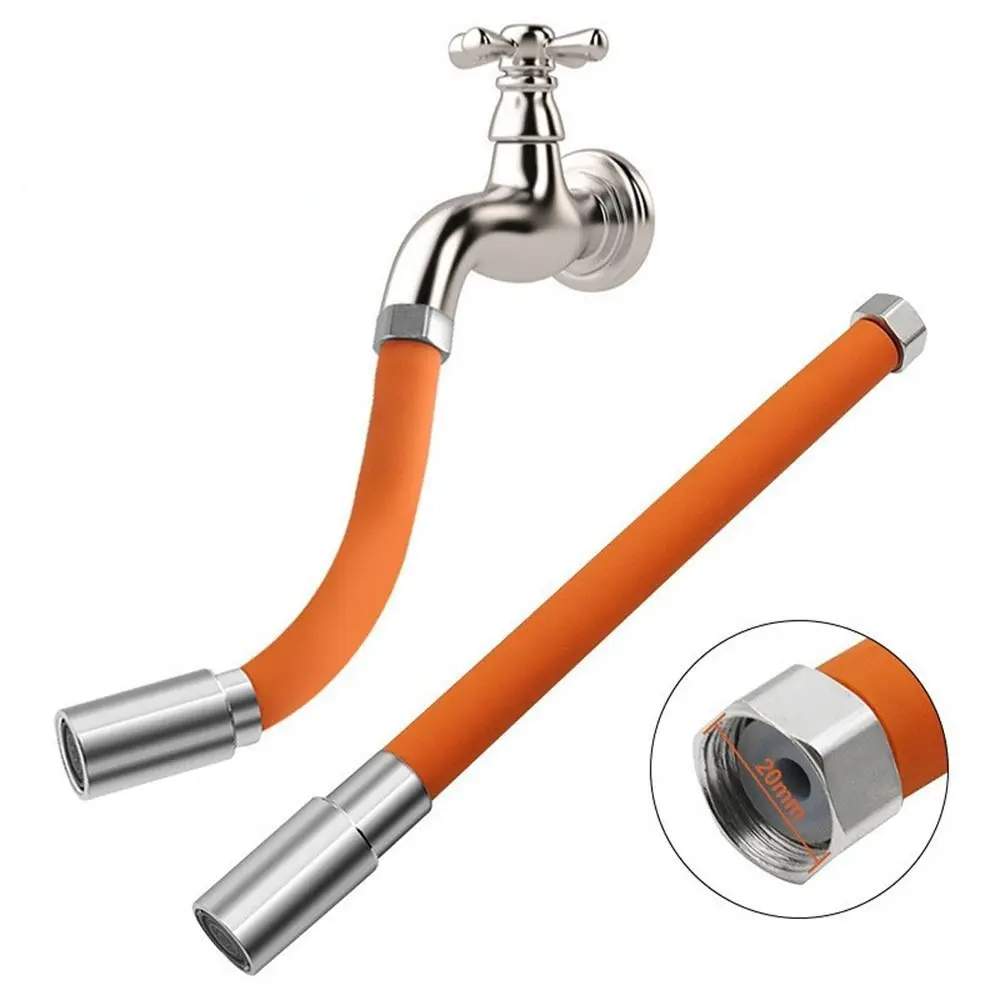 

Faucet Extender Pipe Rotatable Flexible Hose Lengthening Tube Wash Basin Water Tap Extender Pipe Kitchen Bathroom Accessories