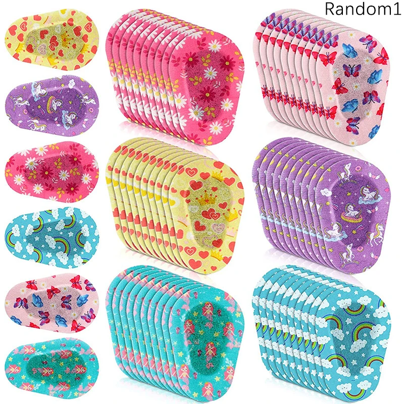 10Pcs Adhesive Eye Patches Bandage For Kids Girls Boys For Amblyopia Lazy Eye Protect Eyesight 2