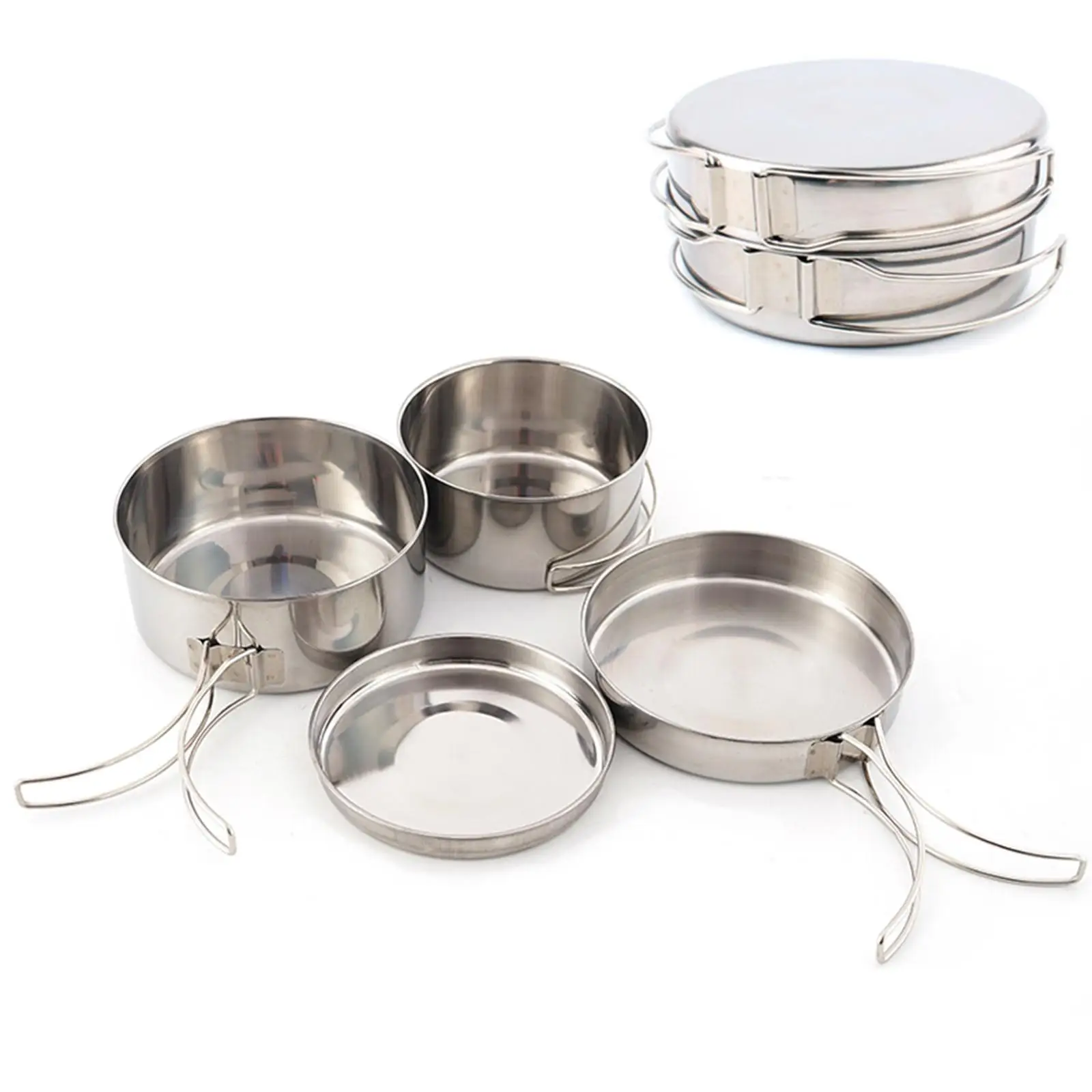 Camping Pots and Pans Set Camping Cooking Pots Camping Cooking Cookware Set Portable Large Capacity for Outdoor Hiking Touring Camping Pots and Pans Set Camping Cooking Pots Camping Cooking Cookware Set Portable Large Capacity for Outdoor Hiking Touring