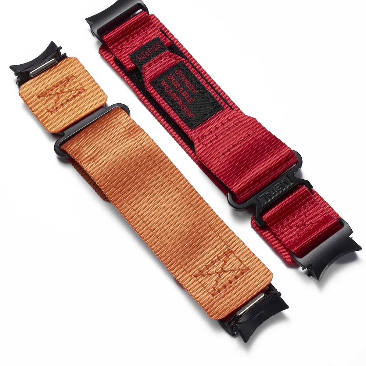 Seamless Nylon Smartwatch Strap Bracelet - No Gaps Design