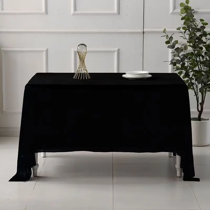 Rectangle Satin Tablecloth Wedding Party