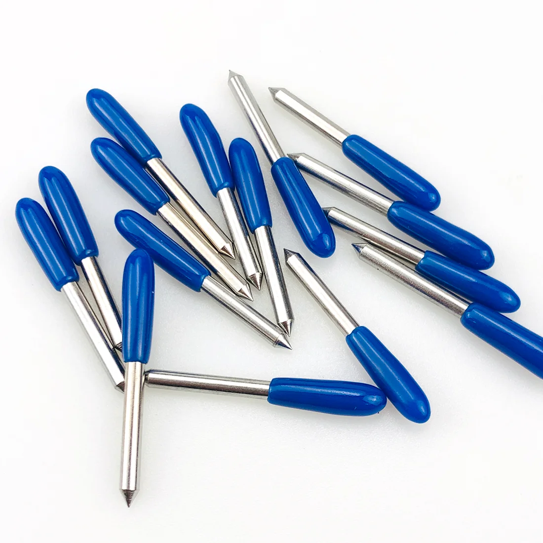 15Pcs 60 Gradi Lunga Vita Lavorativa Plotter Da Taglio Plotter Lama Intaglio Macchina Acciaio Al Tungsteno Per Cricut E Roland