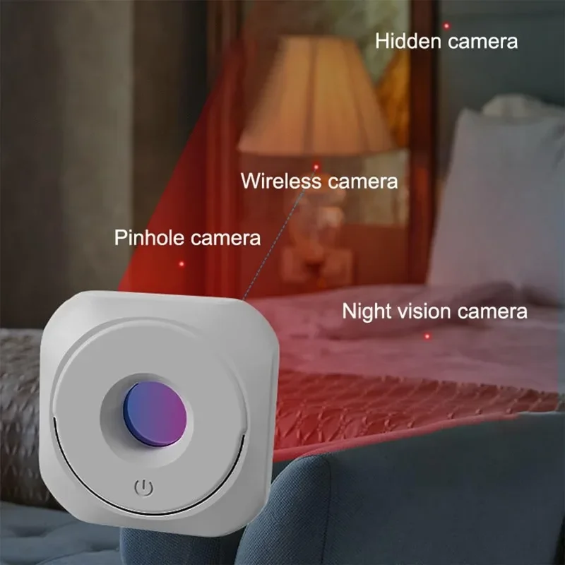 Detector Hidden Camera Detector Infrared Camera Privacy Protector Spy Finder Portable Home Office Travel Warehouse