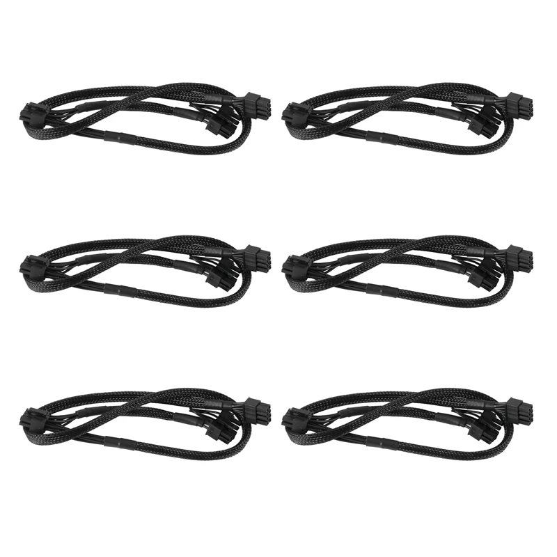 

Модульный кабель питания 6X PCI-E с двойным 8-контактным на 8-контактный (6 + 2-контактный) для Corsair RM1000X RM550X 650X 750X 850X