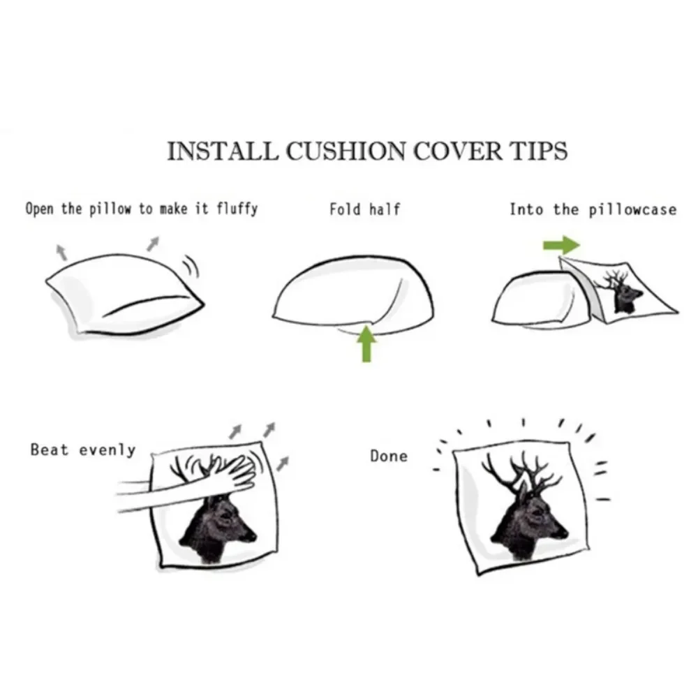 Gentleman Bear  Printing Throw Pillow Cover Throw Anime Comfort Soft Office Wedding Bedroom Cushion Pillows not include One Side 2