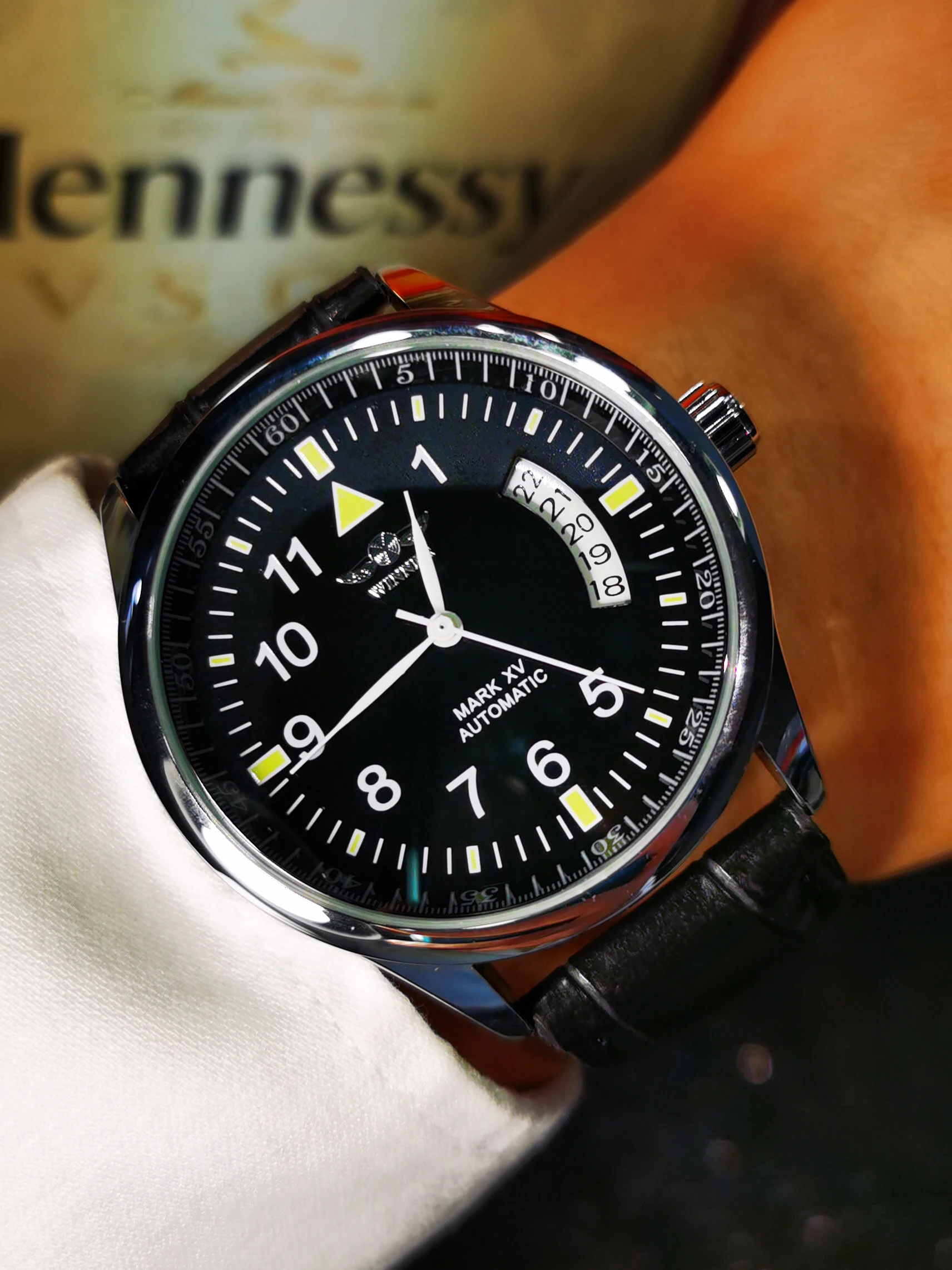 Winner New Leather Mechanical Watch Men Automatic Winner Watch Leather Winner Aliexpress