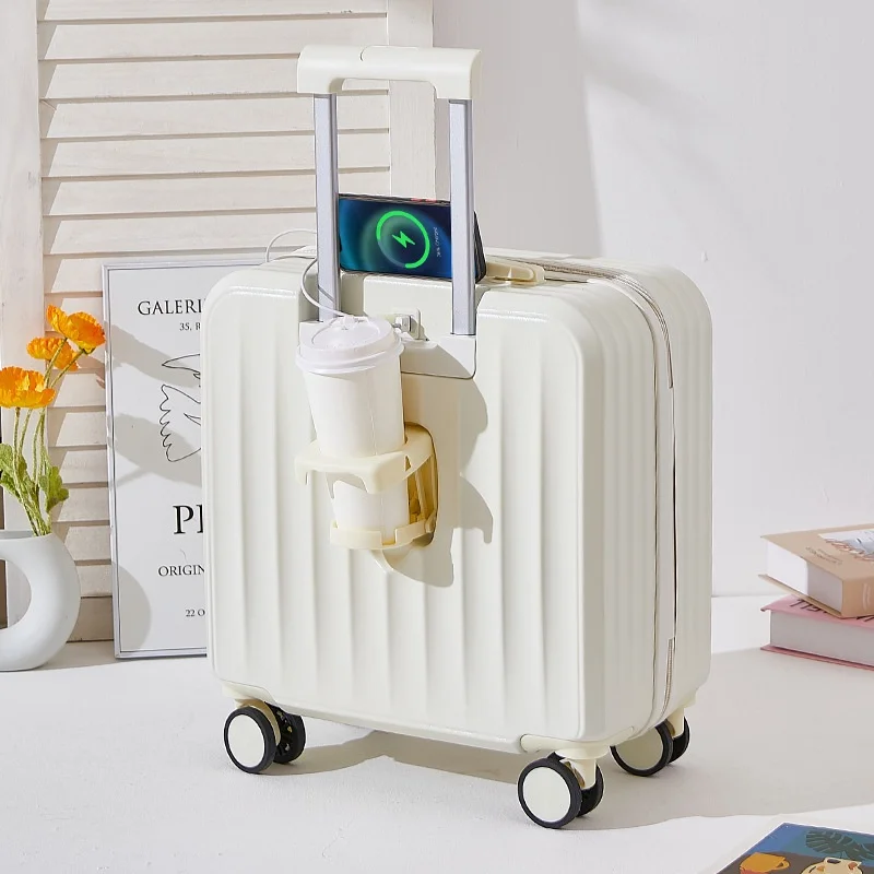 New high appearance level convenient mini 18-inch multi-functional suitcase Student small boarding suitcase Children's suitcase