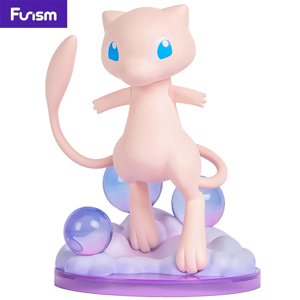 

In Stock Funism Pokemon Series Mew Desktop Decoration Figures Model Toys for Fans Girls Kawaii Pokemon Model