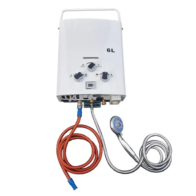 RV Water Heater 6L Gas LPG Water Heater Camping Caravan Dedicated Outdoor  Gas Water Heater - AliExpress