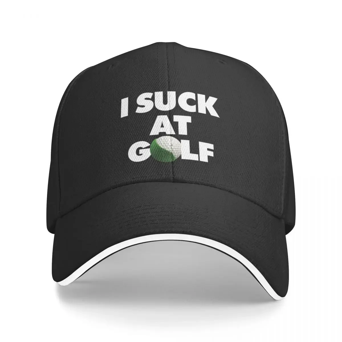 

I suck at golf Funny Golfer saying Quote Baseball Cap Christmas Hat Ball Cap Girl'S Hats Men's
