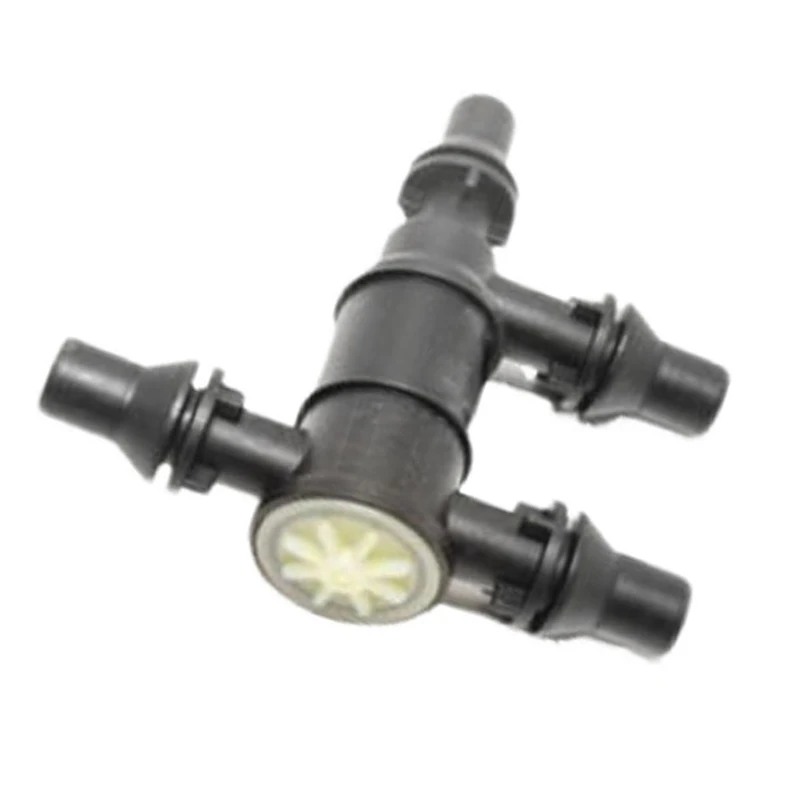 

1 шт. термостат низкотемпературный запорный клапан 4-ходовая дроссельная трубка черный пластик для Mercedes-Benz E-Class W213 C W205 GLC W253